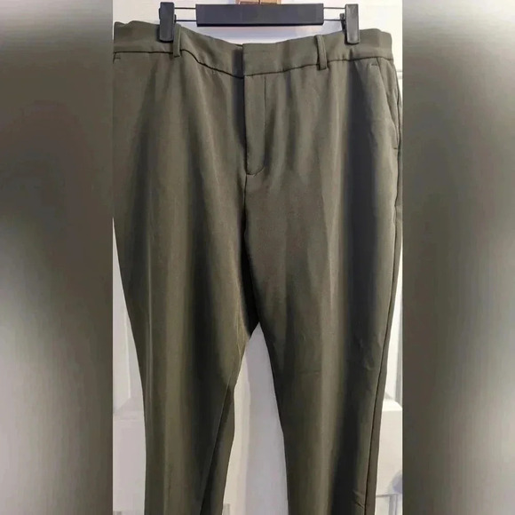 Women's Nine West Magic Waist Skinny Pants Size 14 Olive Landis (EUC) - Picture 13 of 16
